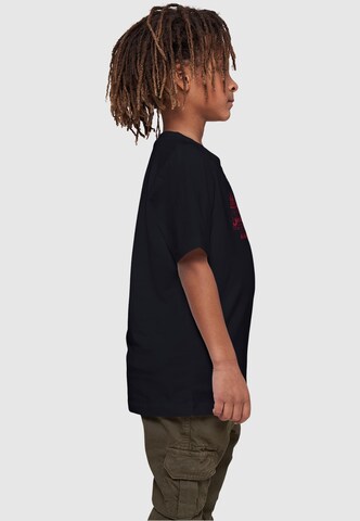 ABSOLUTE CULT Shirt 'Stranger Things - Flames' in Black
