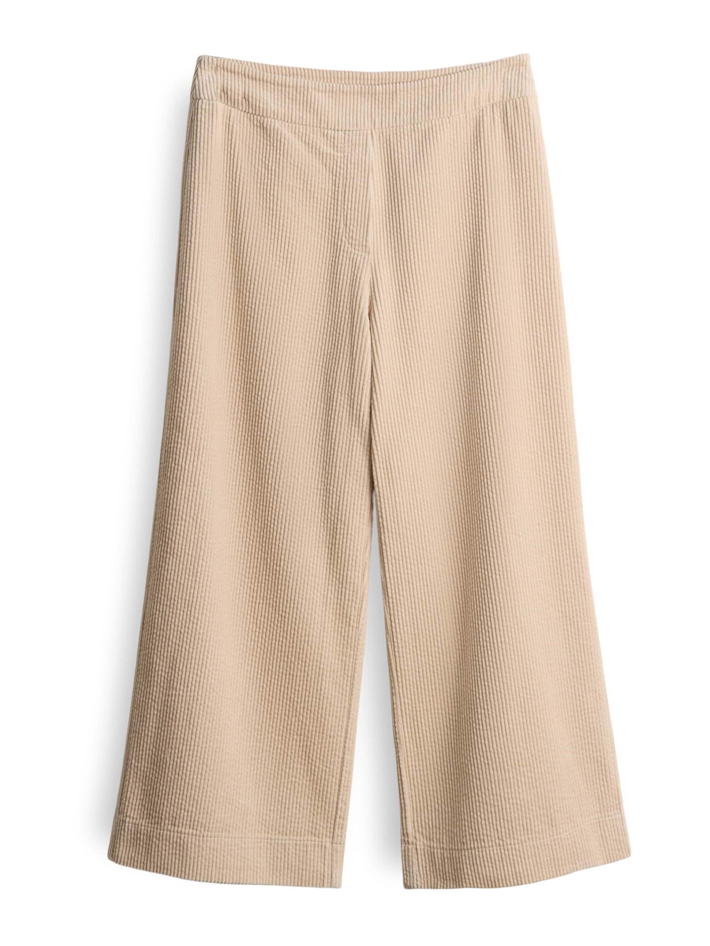 OPUS Wide leg Pants 'Misha' in Beige: front