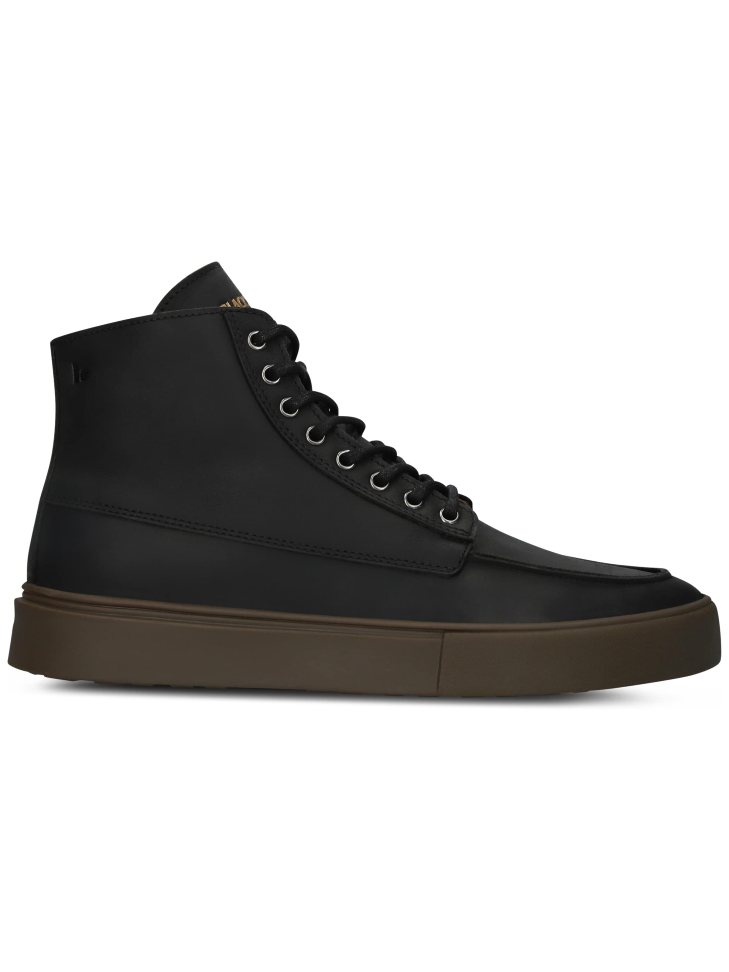 BLACKSTONE - Zapatillas deportivas altas 'RUBY EERO - ZIPPER' en negro: frente