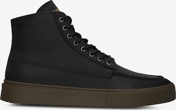 BLACKSTONE Hög sneaker 'RUBY EERO - ZIPPER' i svart: framsida
