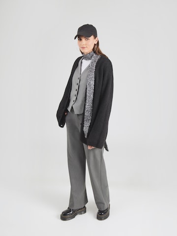 Monki Knit cardigan in Black