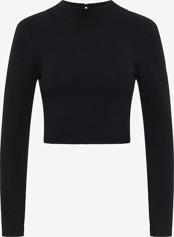 myMo at night Sweater in Black: front