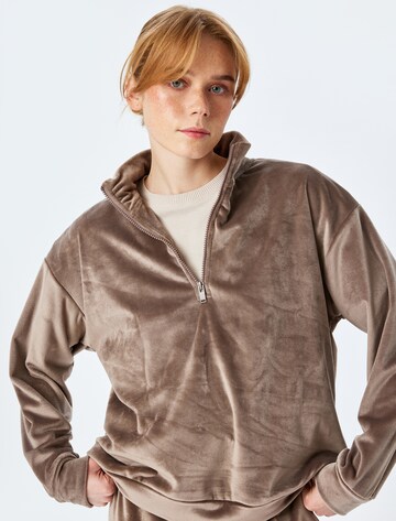 Koton Schlafshirt in Braun