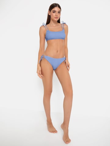 LSCN by LASCANA Bralette Bikini Top in Blue