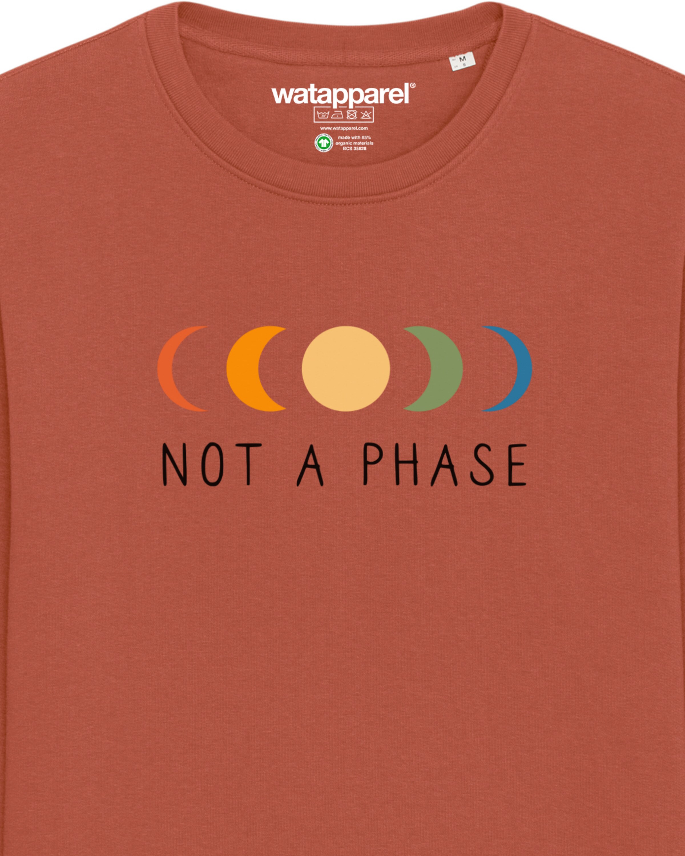 Watapparel Sweatshirt 'Not a Phase' in Bruin