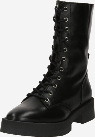 Bottes à lacets 'Manou' STEVE MADDEN en noir : devant