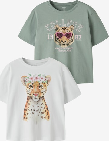 NAME IT Bluser & t-shirts 'NKFVOTEA' i hvid: forside