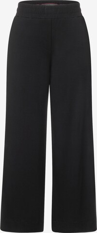 CECIL Wide leg Broek in Zwart: voorkant