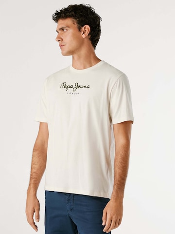 T-Shirt 'EGGO' Pepe Jeans en blanc