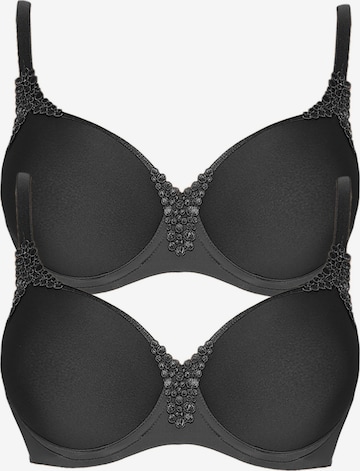 VIANIA Bra 'Carola' in Grey: front