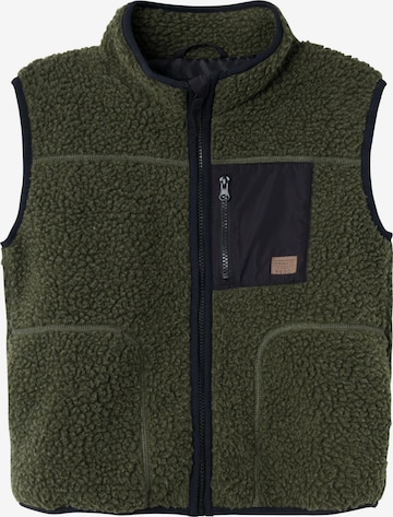 Gilet NAME IT en vert : devant