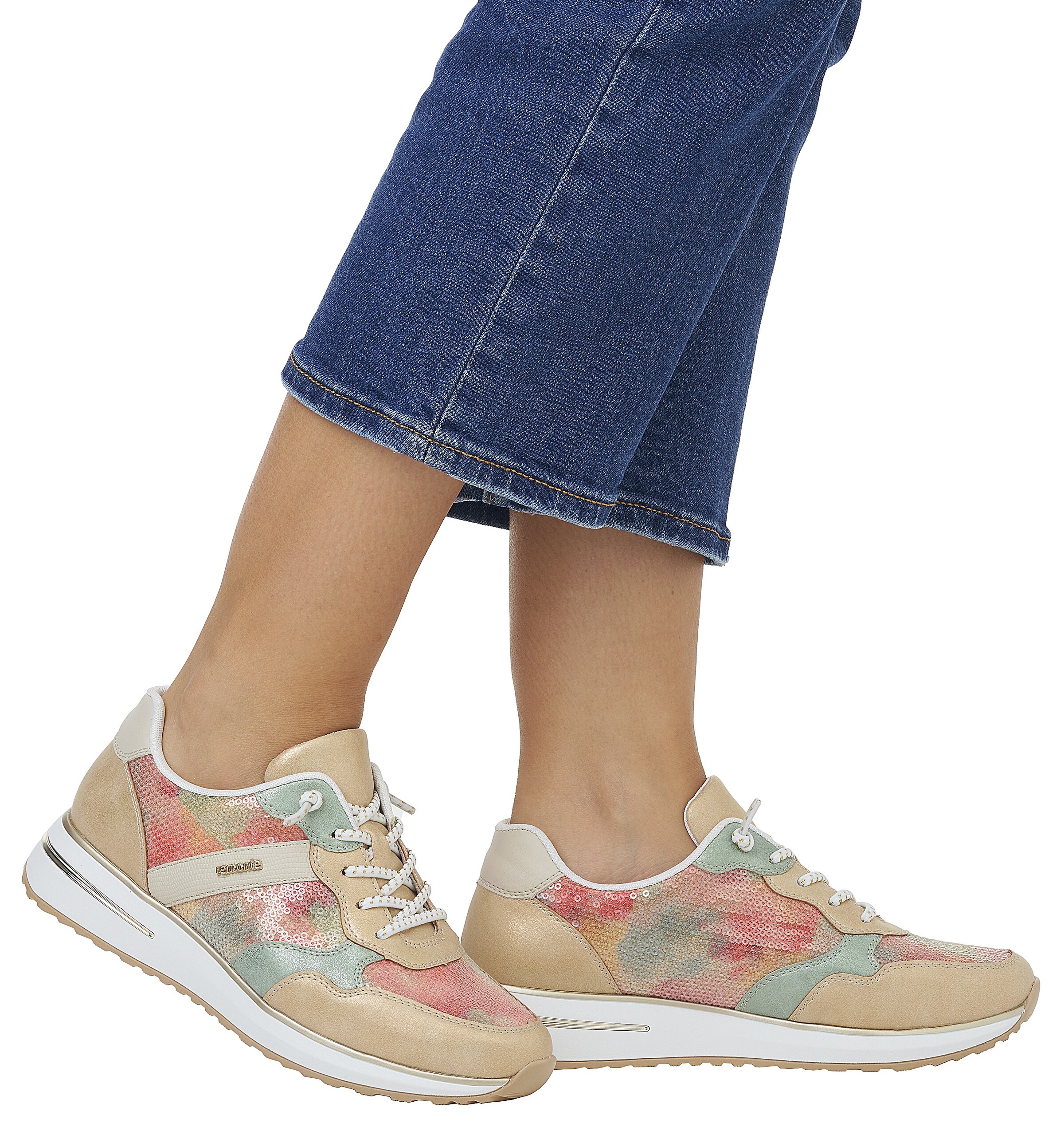 REMONTE Sneaker in Beige