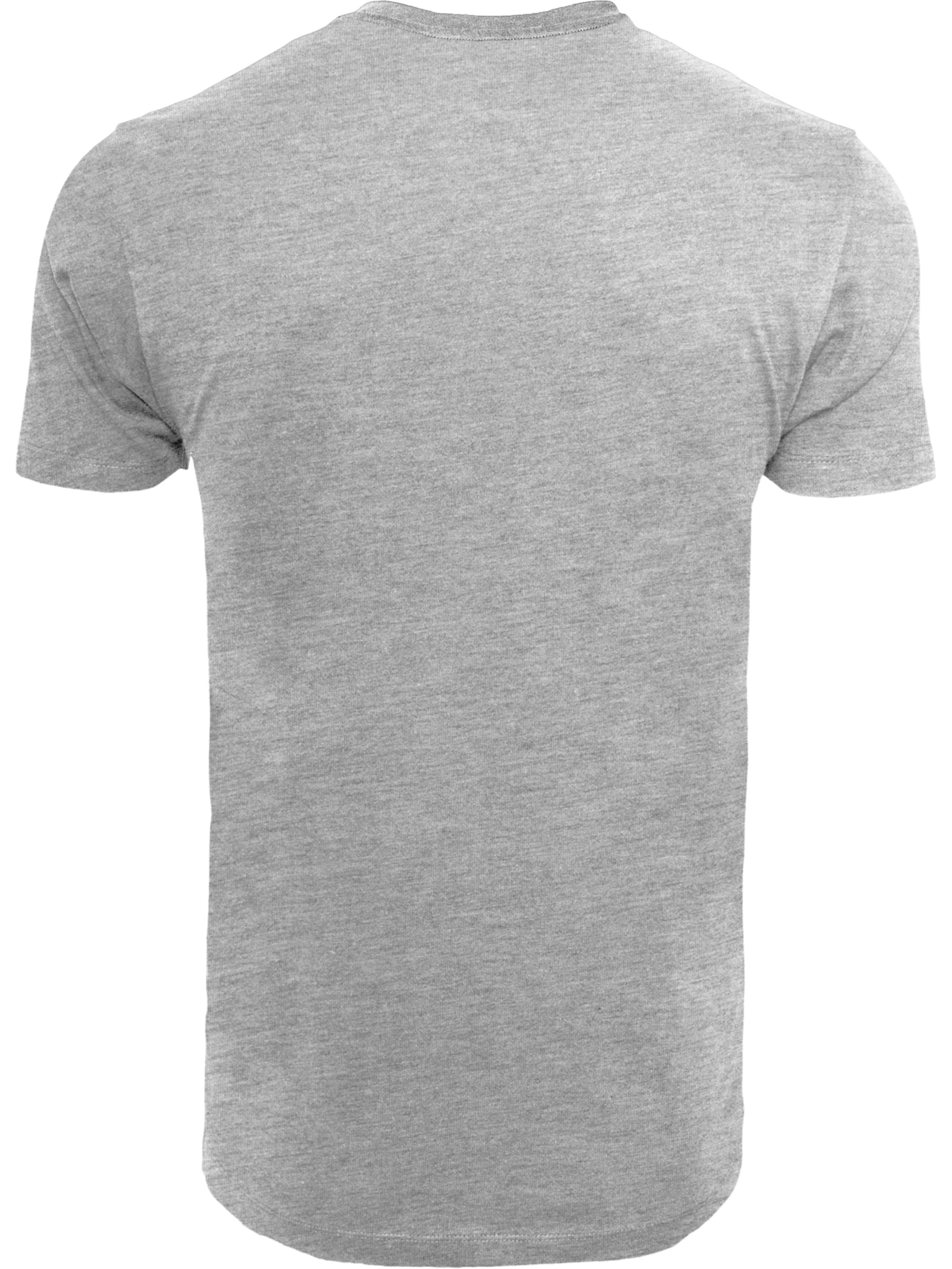 Männer Große Größen F4NT4STIC Shirt in Graumeliert - VM22432