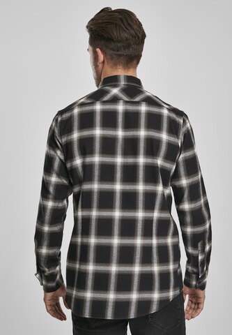 Regular fit Camicia di Urban Classics in nero