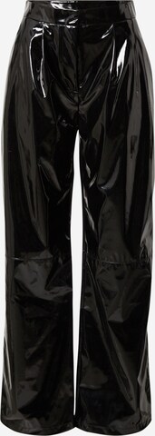 Katy Perry exclusive for ABOUT YOU Wide leg Pants 'Tamara' in Black: front