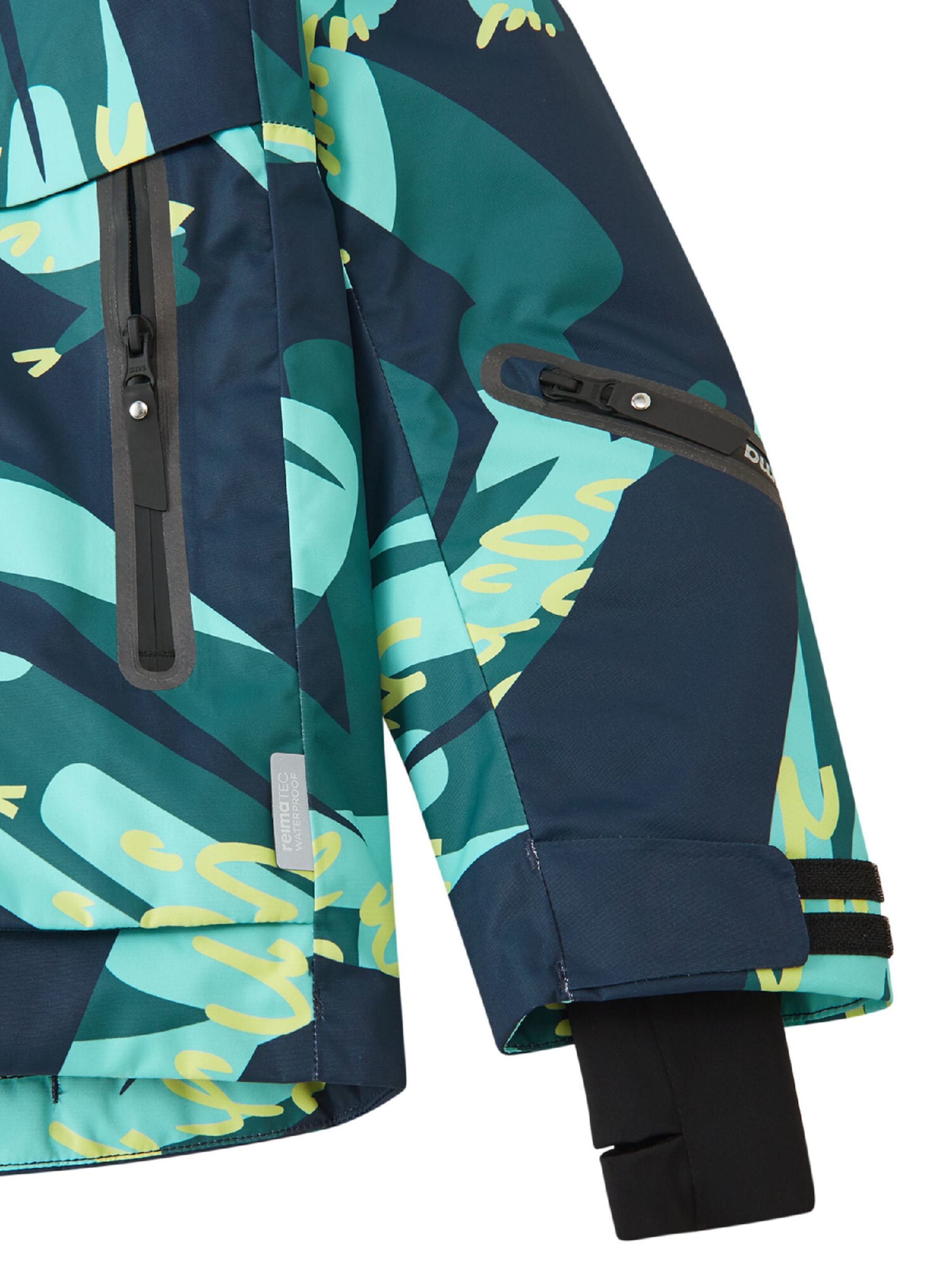Reima Between-season jacket in Blue: side
