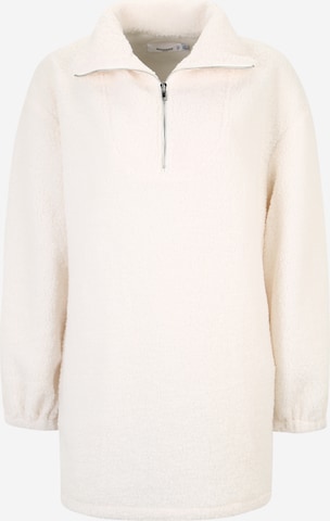 Missguided Petite Sweatshirt in Beige: front