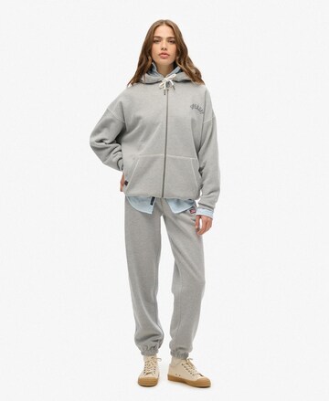 Veste de survêtement Superdry en gris