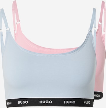 HUGO - Bustier Sujetador en azul: frente