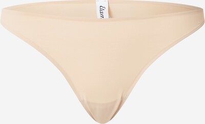ETAM String 'PURE FIT' en beige clair, Vue avec produit