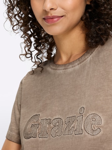 heine T-shirt i brun