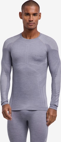 FALKE Funktionsshirt in Grau: Vorderseite