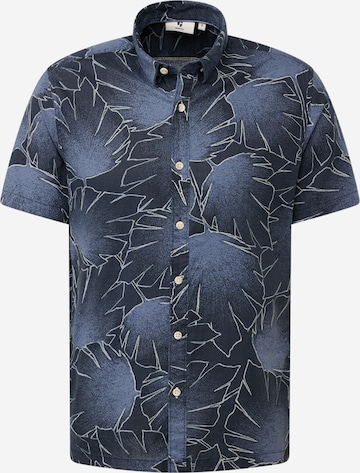 Coupe regular Chemise GARCIA en bleu : devant