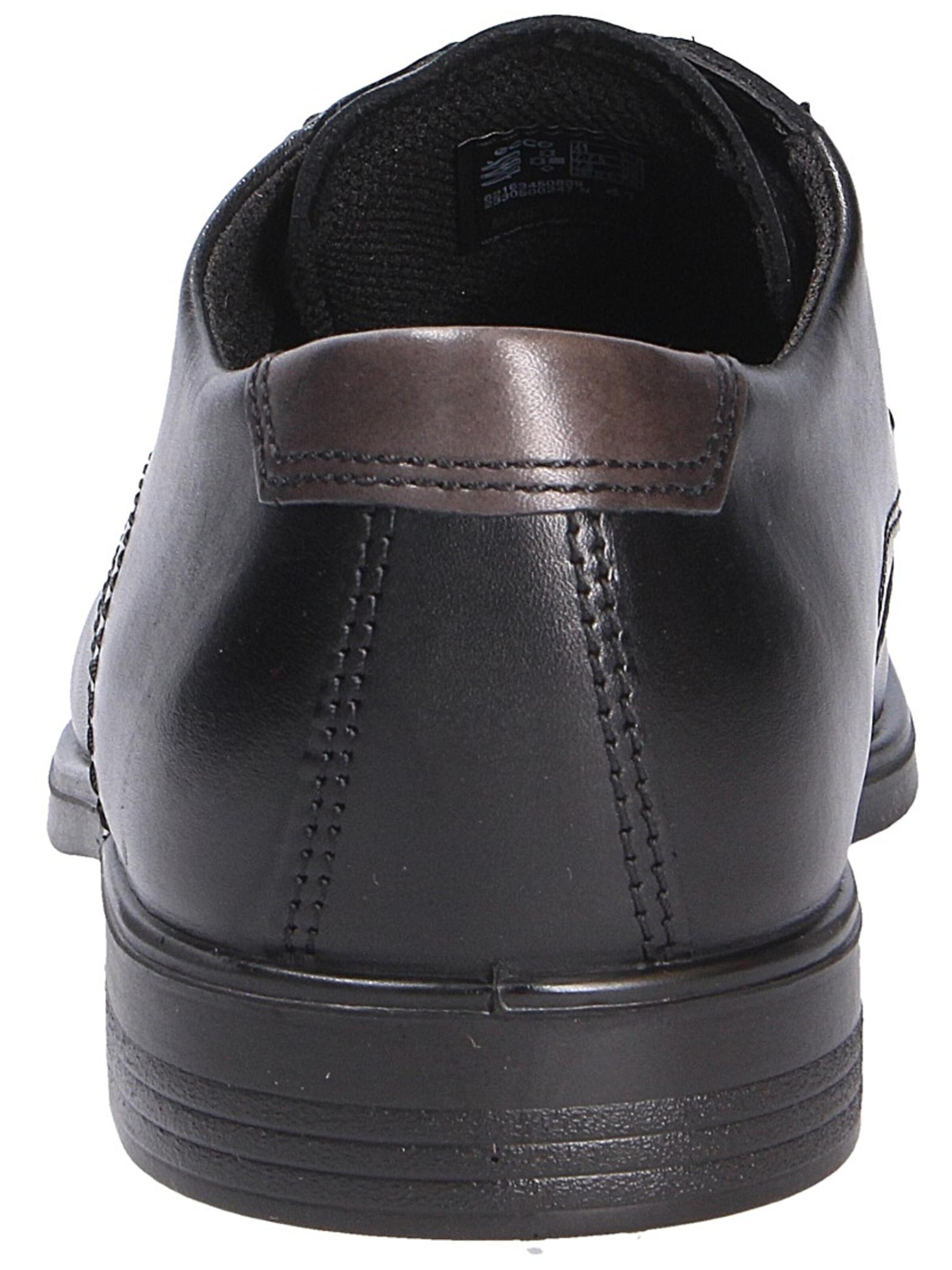 ECCO Schnürschuh 'Melbourne' in Schwarz
