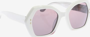 ISABEL MARANT Sonnenbrille One Size in Weiß: Vorderseite