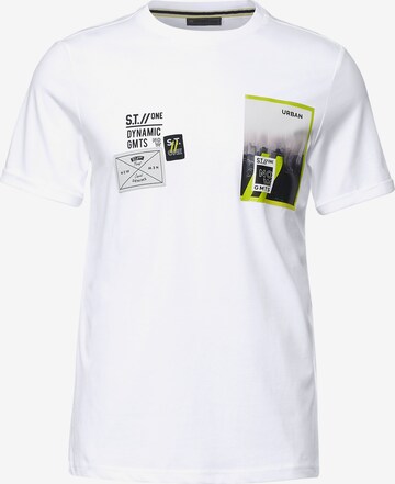 Street One MEN Shirt in White: front