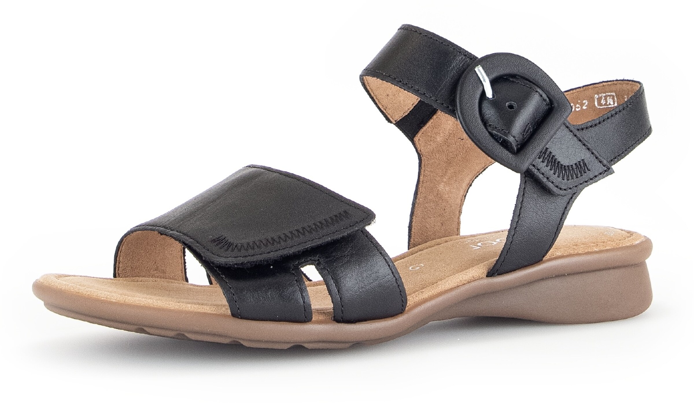 GABOR Sandals in Black: front