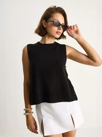 Bianco Lucci - Top de malha em preto