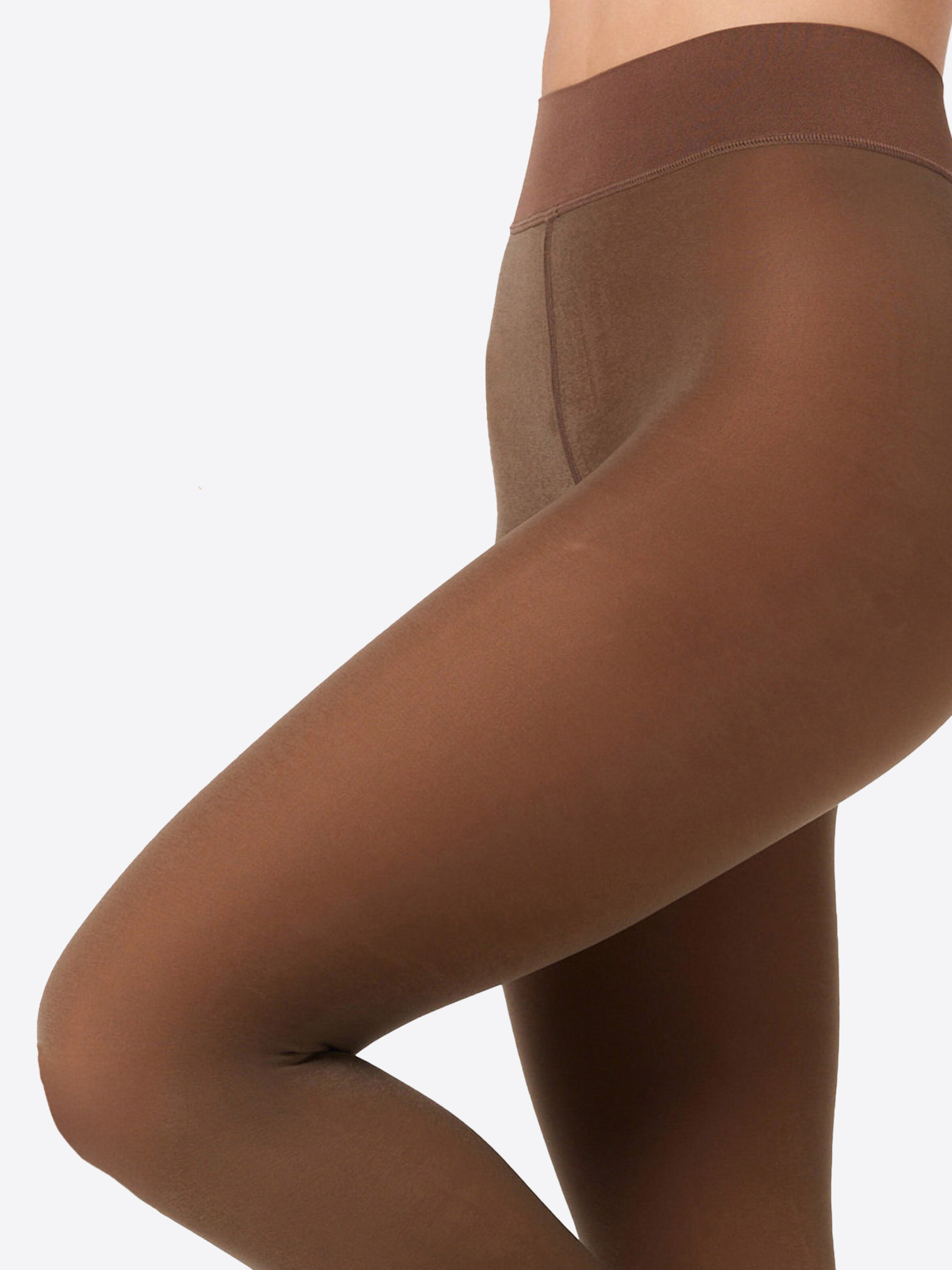 Nur Die Feinstrumpfhose ' Warm & Transparent robust 80 DEN ' in Braun