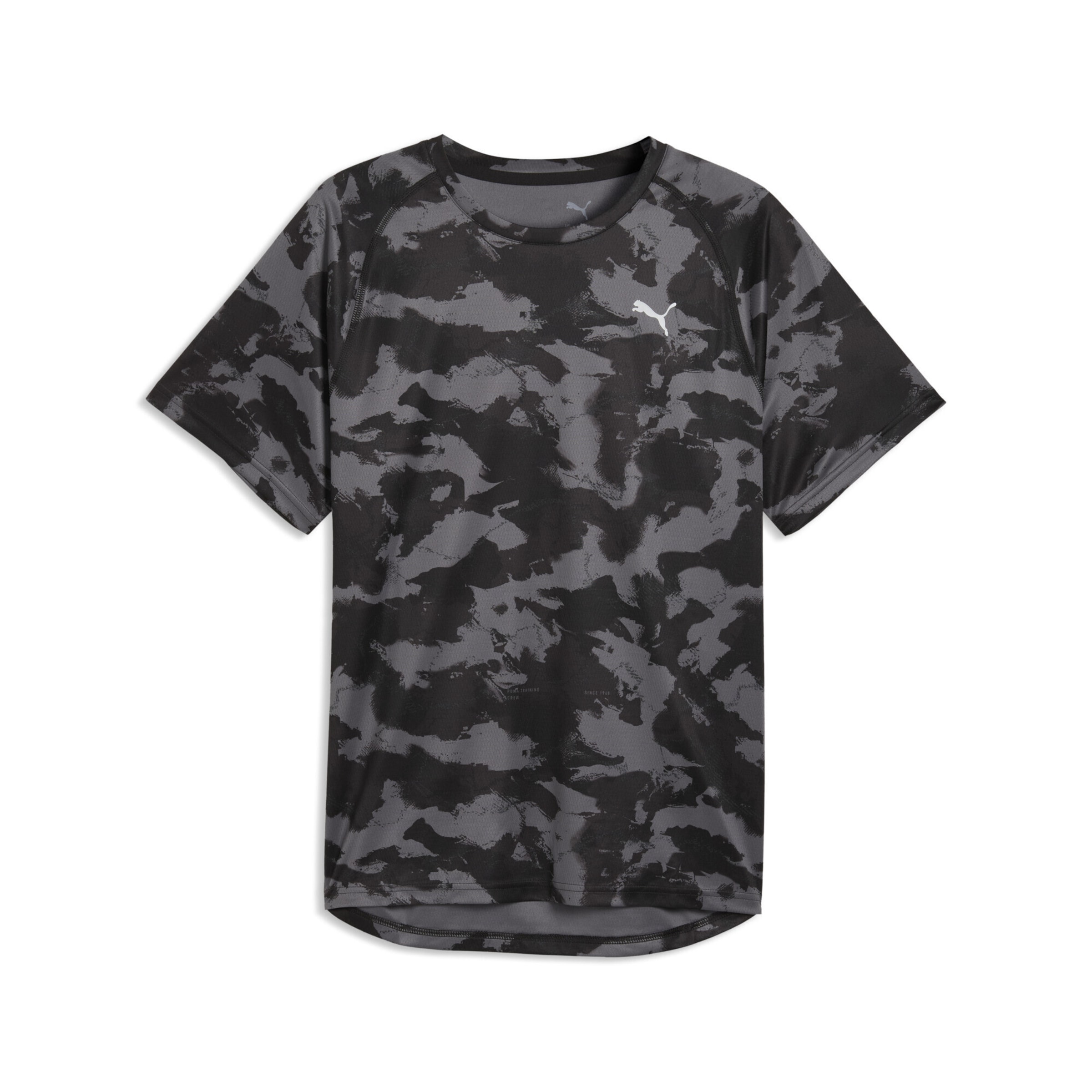 PUMA Funktionsshirt 'PWRTrain' in Schwarz: Vorderseite