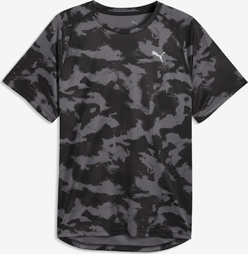 PUMA Funktionsshirt 'PWRTrain' in Schwarz: Vorderseite