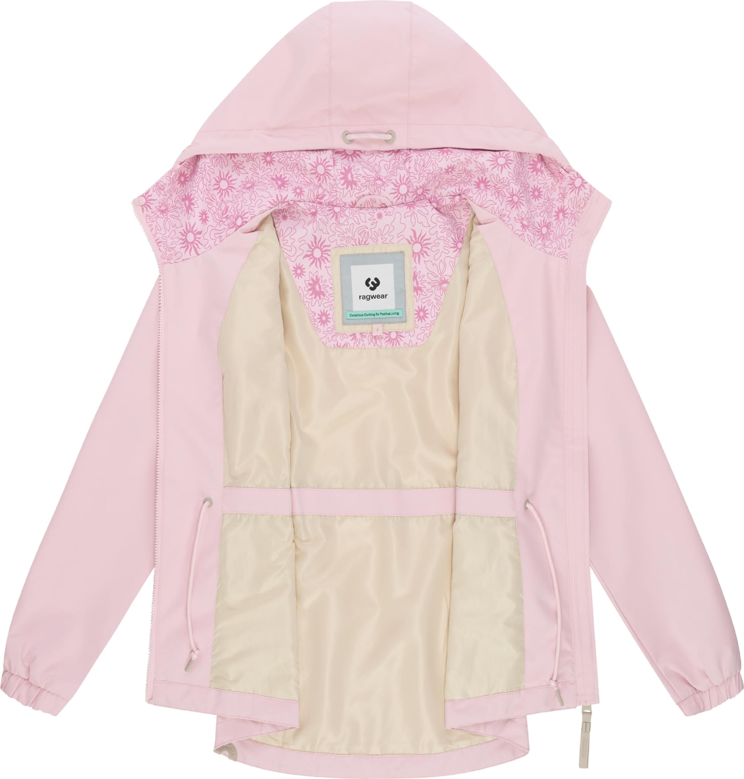 Giacca funzionale 'Dankka' di Ragwear in rosa