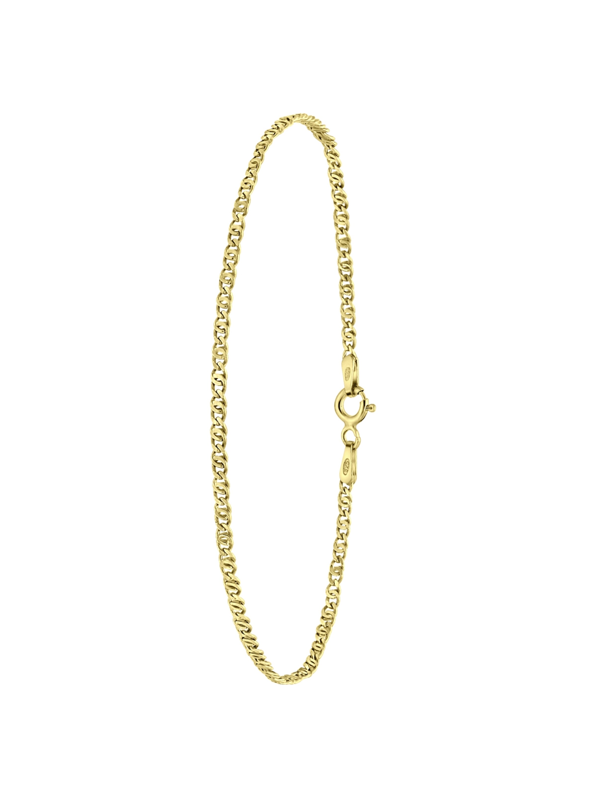 Lucardi Armband in Gold: Vorderseite