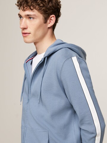 TOMMY HILFIGER Zip-Up Hoodie in Blue