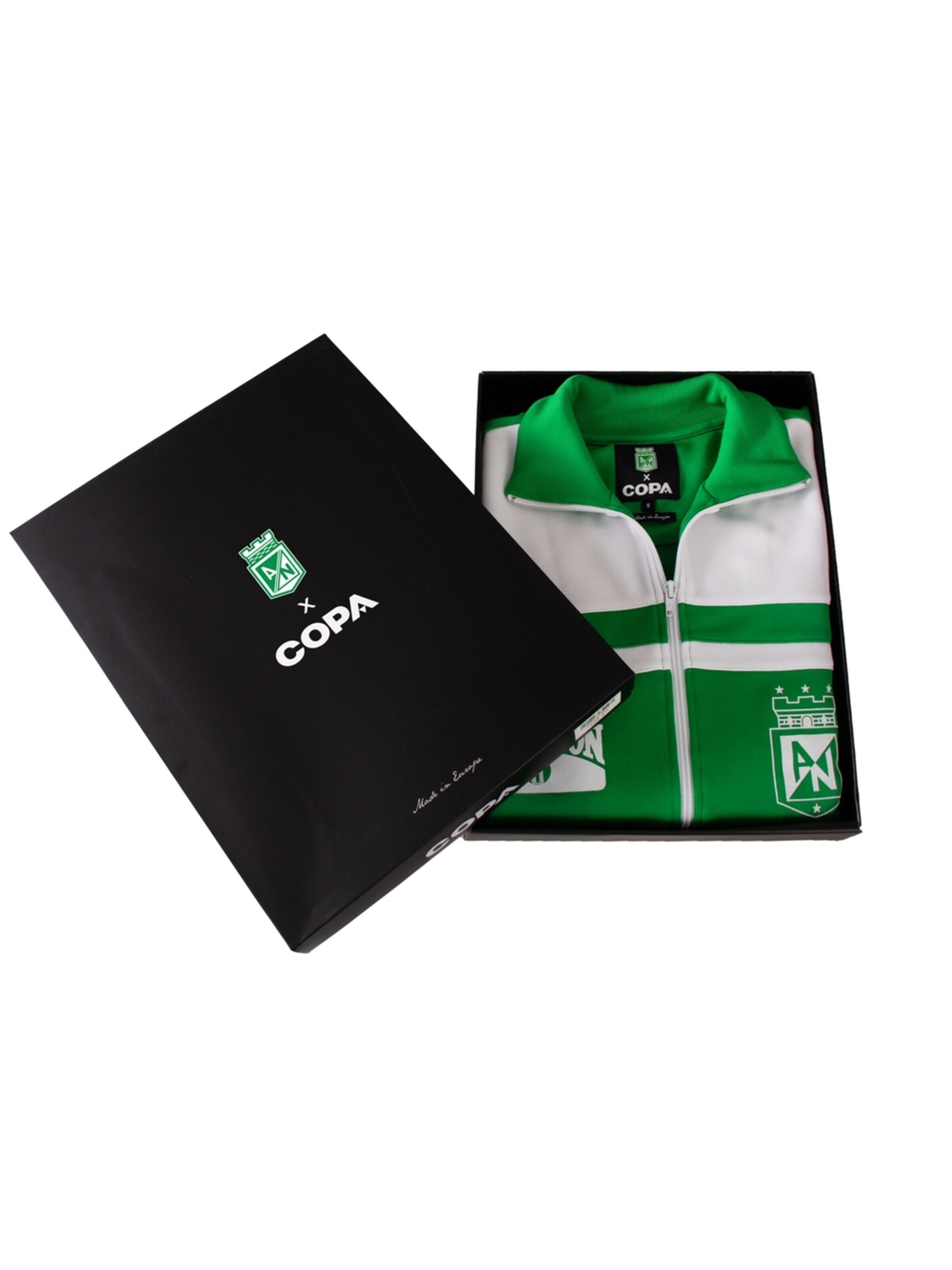 COPA FOOTBALL Sportjas 'Atlético Nacional 1980's Retro Voetbaljack' in Groen
