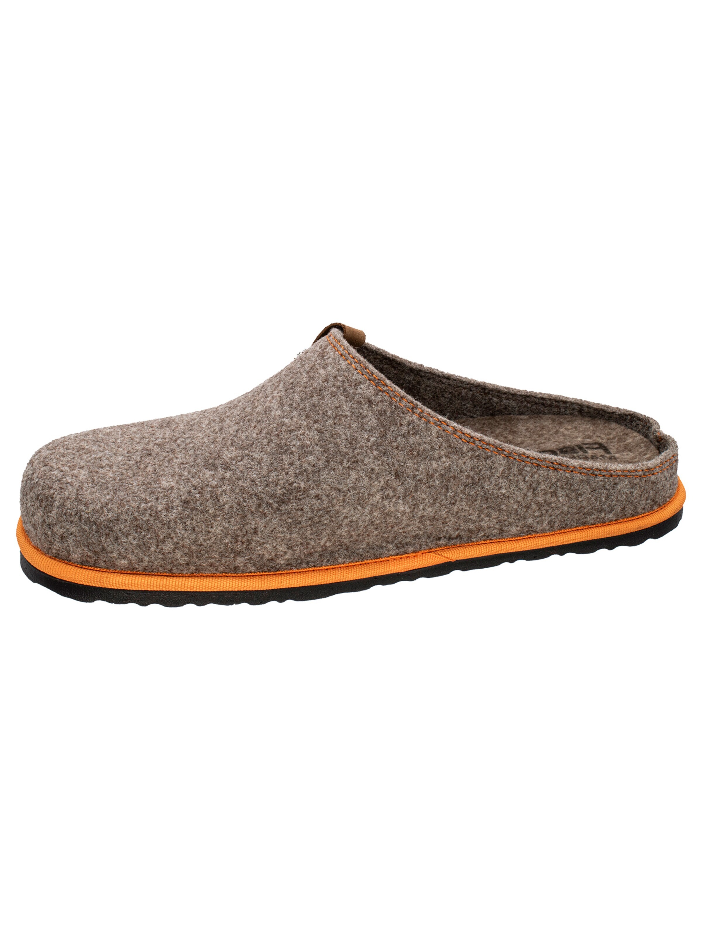 Fischer Markenschuh Hausschuh 'Helge'‌‌‌‌‌‌ in Braun: Vorderseite
