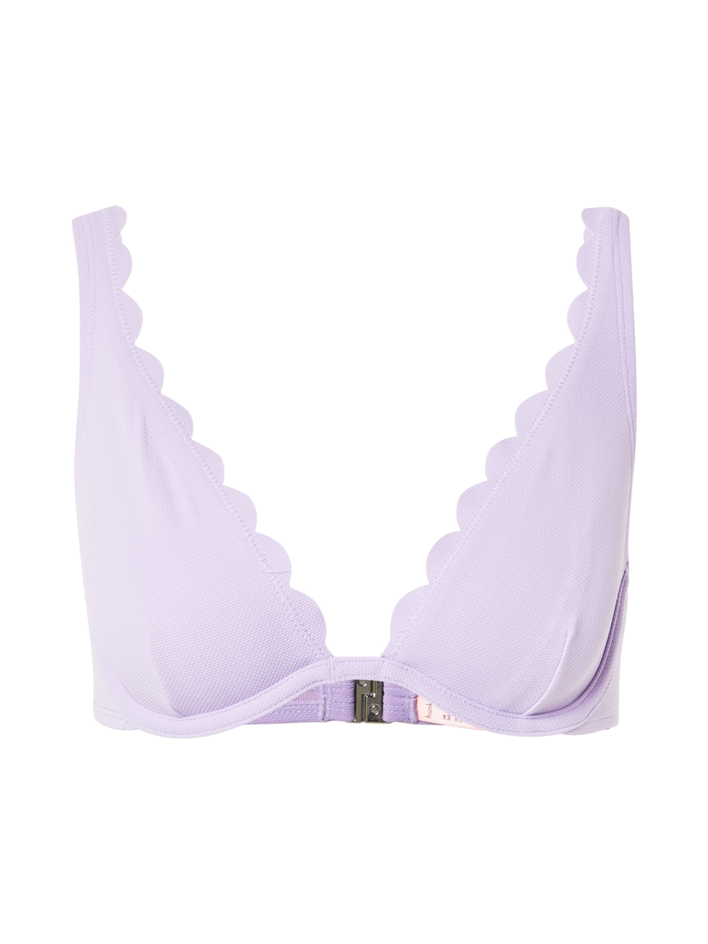 Hunkemöller - Triangular Top de biquíni em roxo: frente