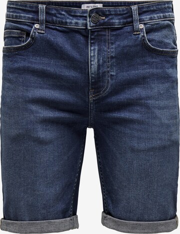 Slimfit Jeans 'Ply Box' di Only & Sons in blu: frontale