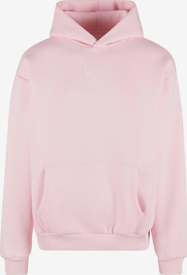 Megztinis be užsegimo iš Karl Kani, spalva – šviesiai pilka / rožinė, Prekių apžvalga