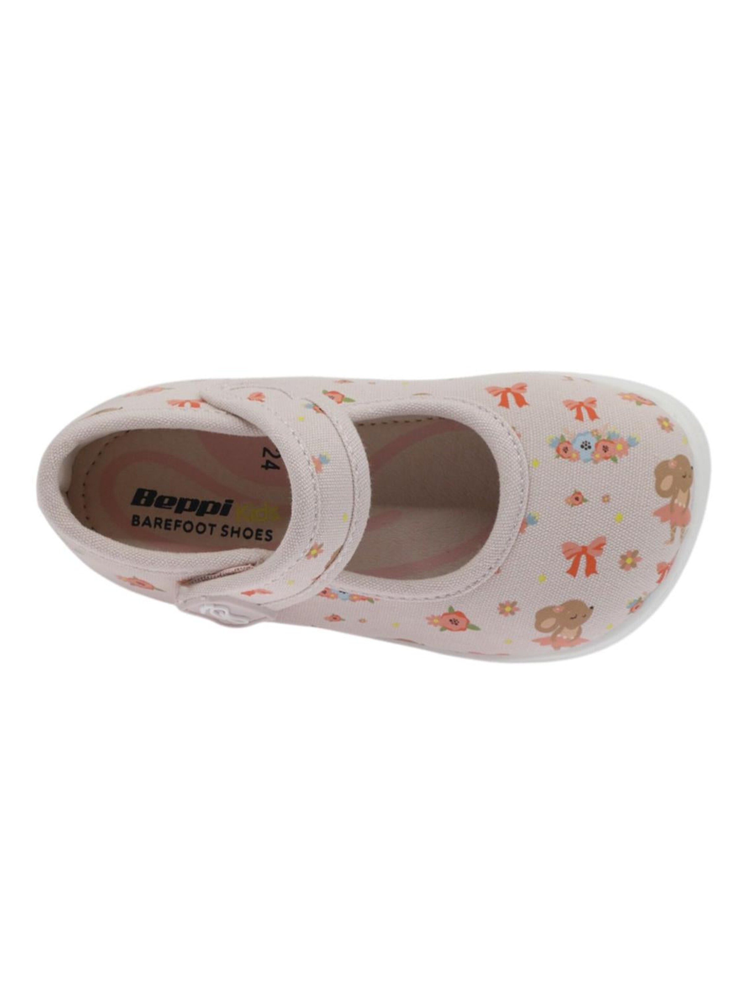 Beppi - Bailarina 'Canvas Shoe' en gris