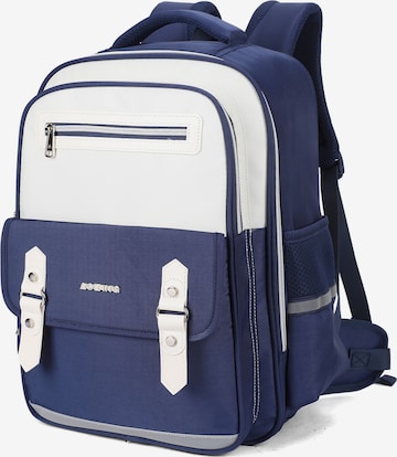 Aoking Backpack in Blue: front