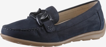 GABOR Moccasins in Blue: front
