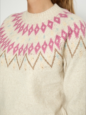 Pullover 'Sutton' di DESIRES in beige