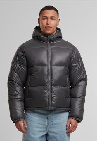 Urban Classics Winterjas in Grijs: voorkant