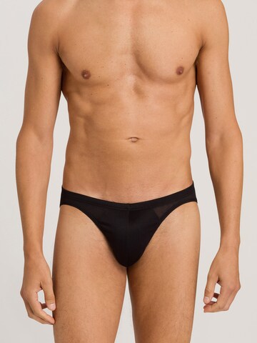 Hanro Panty ' Cotton Sporty ' in Black: front