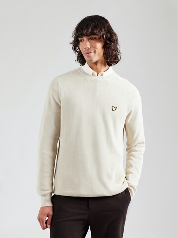 pelēks Lyle & Scott Džemperis: no priekšpuses